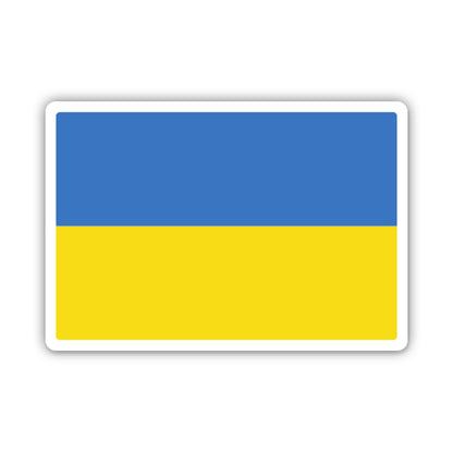Ukraine Flag Sticker