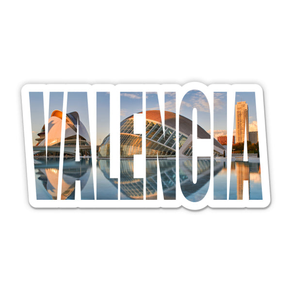 Valencia Spain Sticker