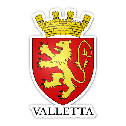 Valletta Malta Sticker