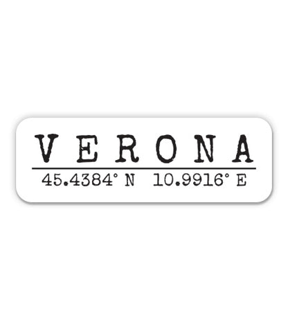 Verona Italy Sticker