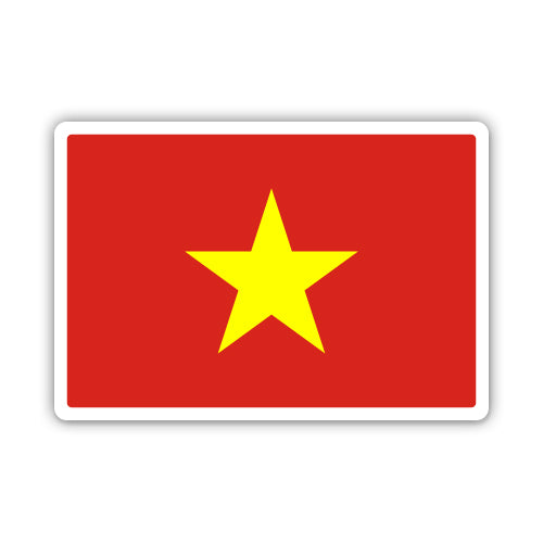 Vietnam Flag Sticker