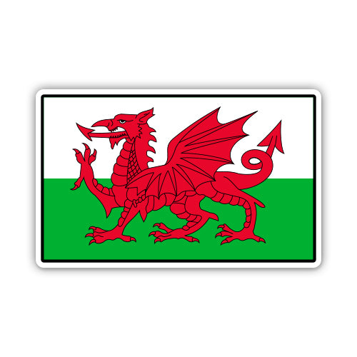 Wales Flag Sticker