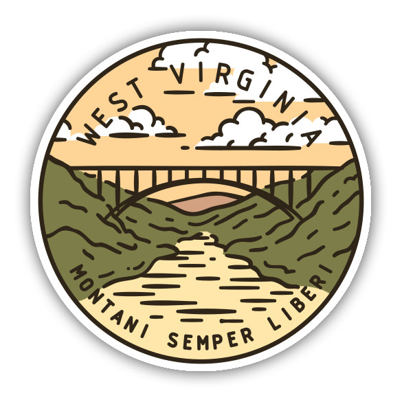 West Virginia Sticker