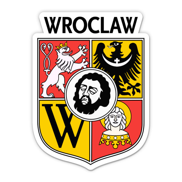 Wroclaw Poland Sticker