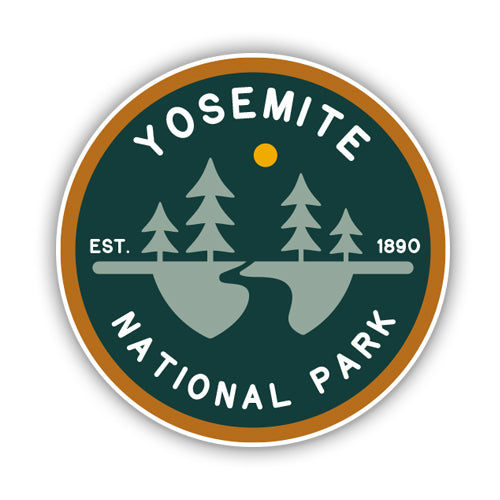 Yosemite National Park Sticker
