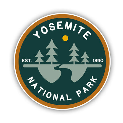 Yosemite National Park Sticker