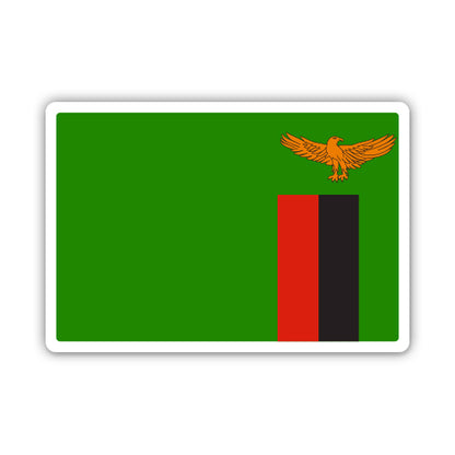 Zambia Flag Sticker