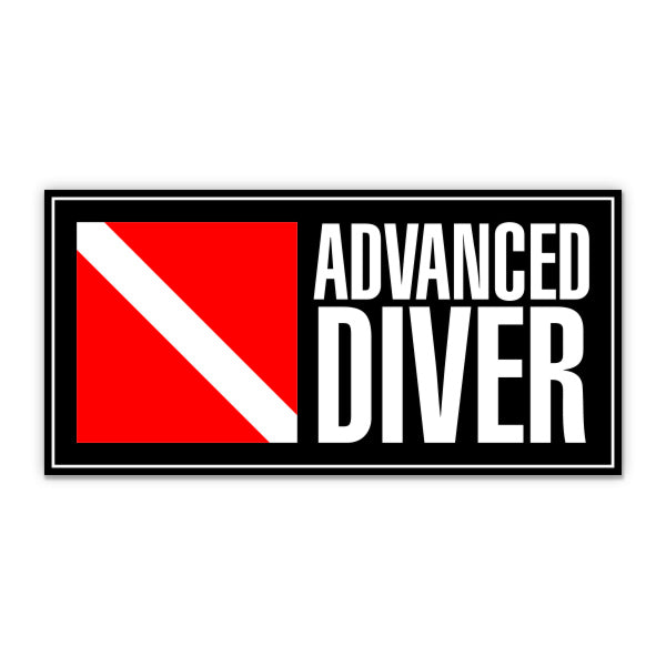 Advanced Diver Sticker