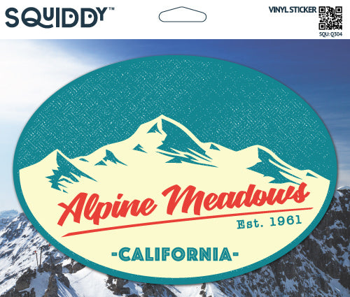 Alpine Meadows California Sticker