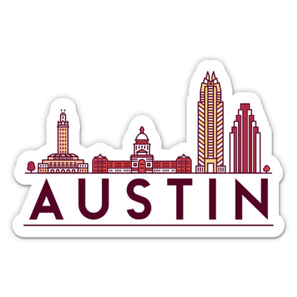 Austin Texas Sticker
