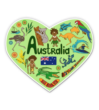 Australia Travel Sticker
