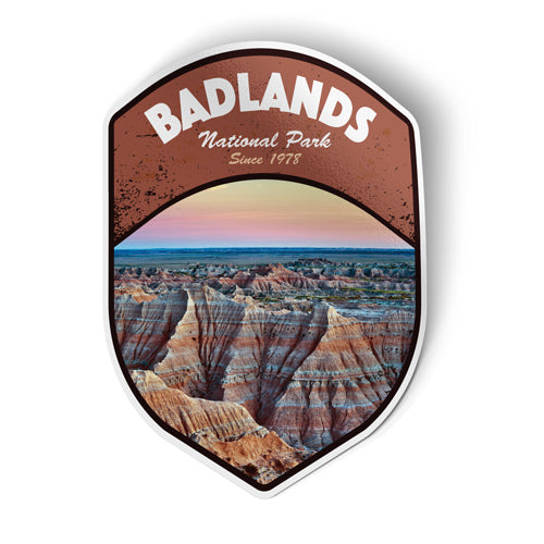 Badlands National Park Sticker