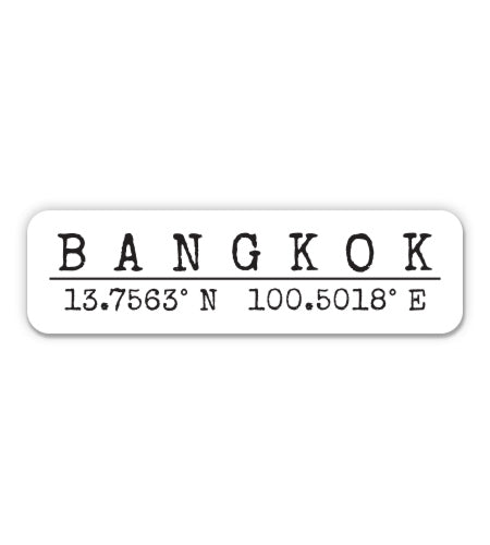 Bangkok Thailand Sticker