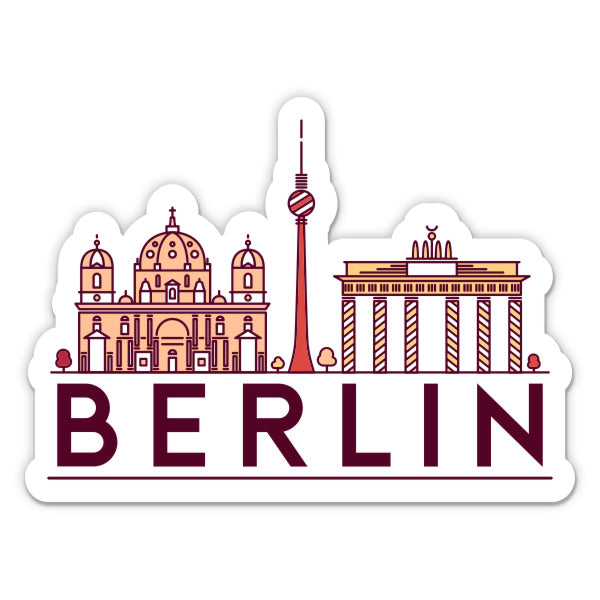 Berlin Germany Sticker