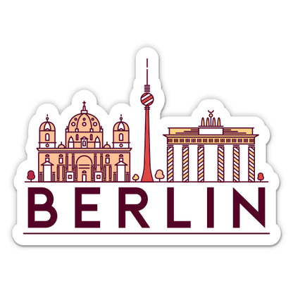 Berlin Germany Sticker