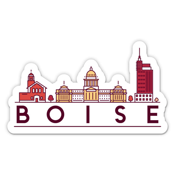 Boise Idaho Sticker