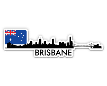 Brisbane Australia Skyline  Sticker