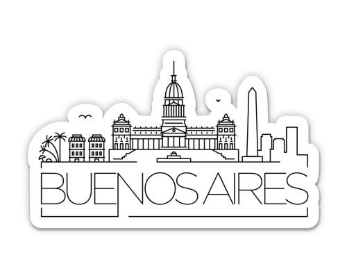 Buenos Aires Argentina Sticker