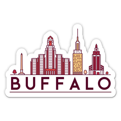 Buffalo New York Sticker