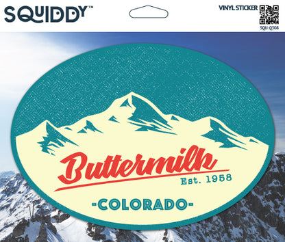 Buttermilk Colorado Sticker