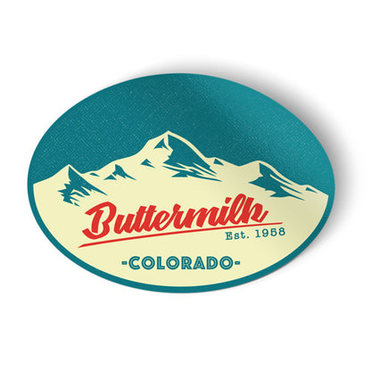 Buttermilk Colorado Sticker