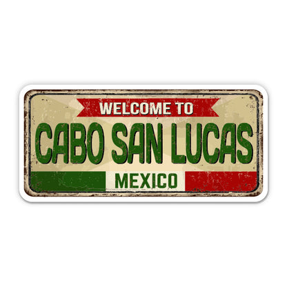 Welcome to Cabo San Lucas Mexico Sticker
