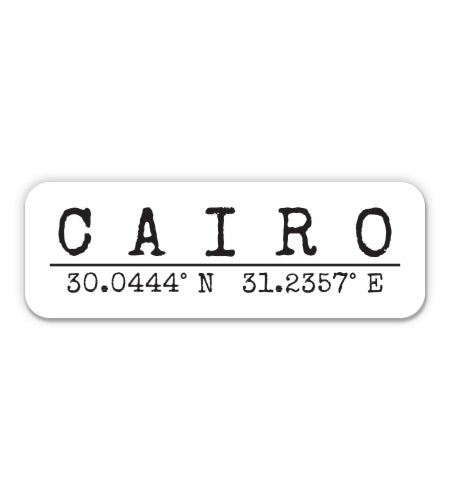 Cairo Egypt Sticker