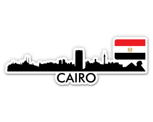 Cairo Egypt Skyline  Sticker