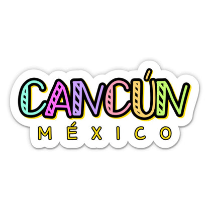 Cancun Mexico Sticker