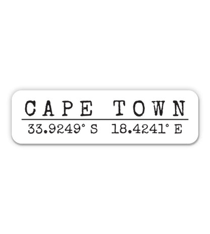 Cape Town South Africa Sticker