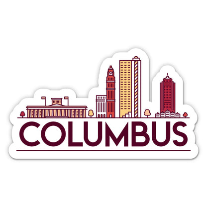 Columbus Ohio Sticker