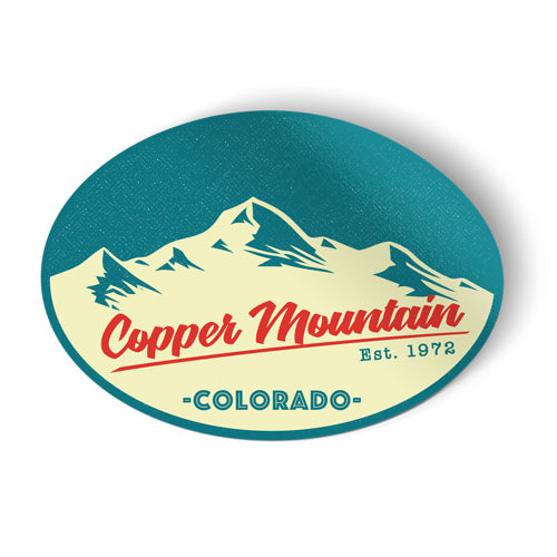 Copper Mountain Colorado Sticker