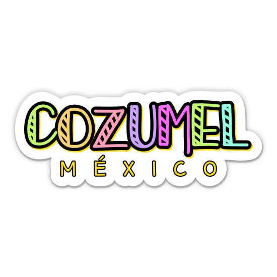 Cozumel Mexico Sticker
