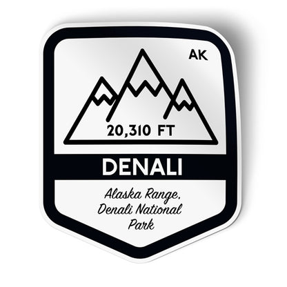 Denali Alaska Sticker
