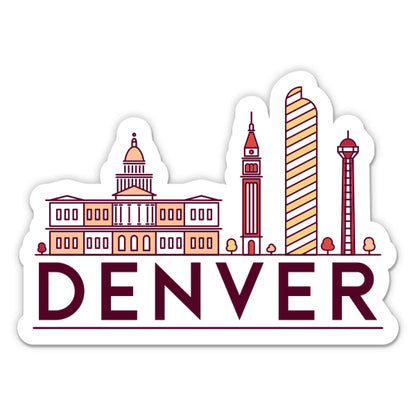 Denver Colorado Sticker