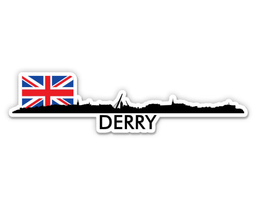 Derry Skyline  Sticker