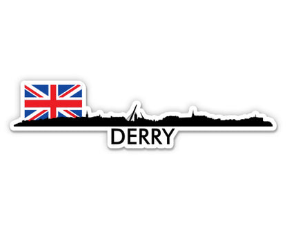 Derry Skyline  Sticker