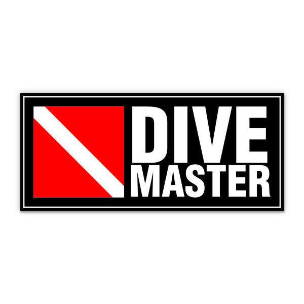 Dive Master Sticker