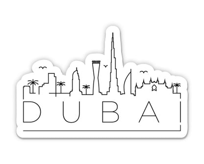 Dubai United Arab Emirates Sticker