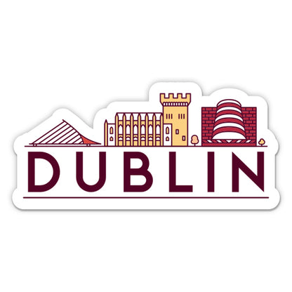 Dublin Ireland Sticker