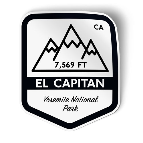 El Capitan Yosemite National Park Sticker