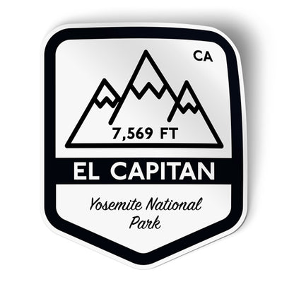 El Capitan Yosemite National Park Sticker