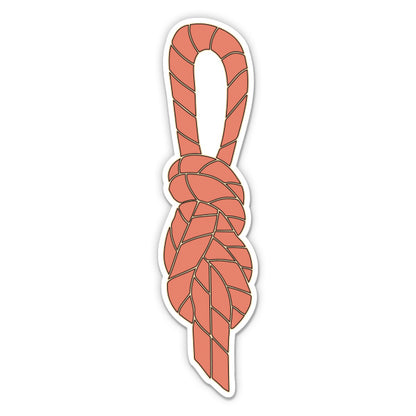 Figure 8 Knot Rock Climbing Sticker