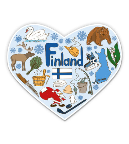 Finland Travel Sticker