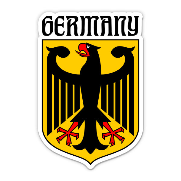 Germany Coat of Arms Sticker