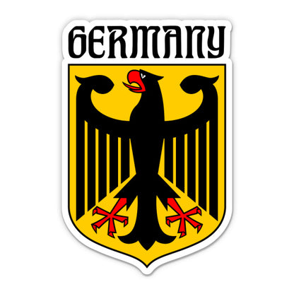 Germany Coat of Arms Sticker