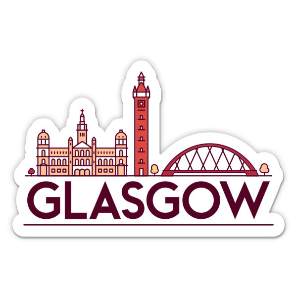Glasgow Scotland Sticker