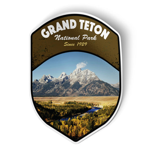 Grand Teton National Park Sticker