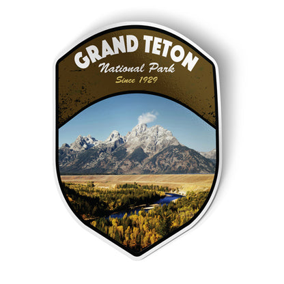 Grand Teton National Park Sticker