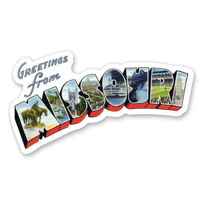 Greetings from Missouri Sticker
